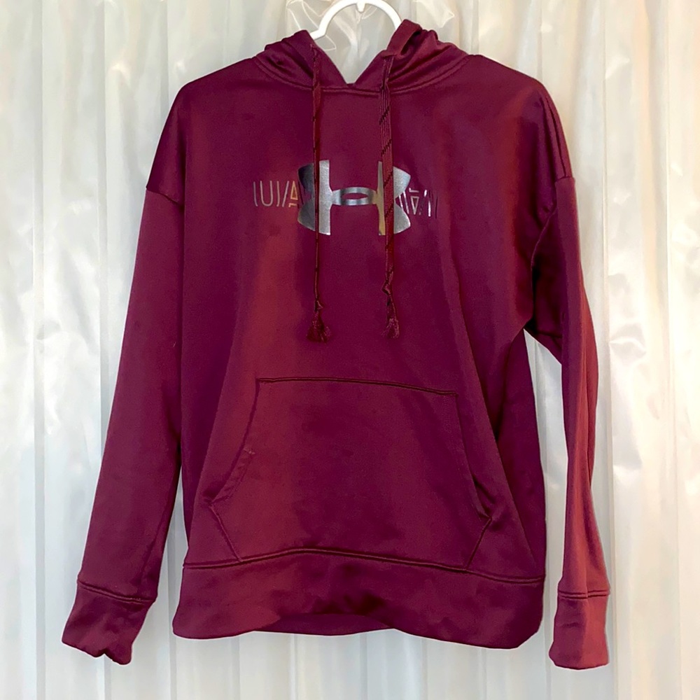 UNDER ARMOR Burgundy hoodie